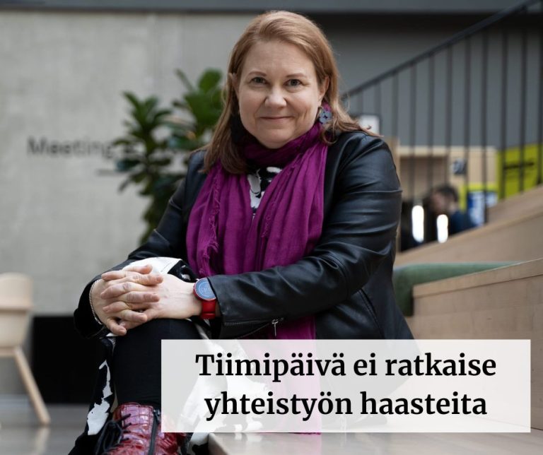 Tiimipäivä ei ratkaise yhteistyön haasteita